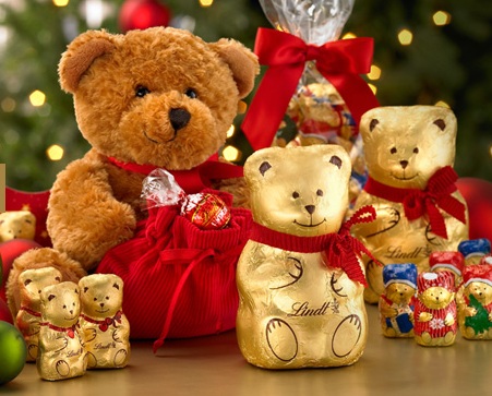 personalised lindt bear