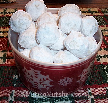 Snowball cookies