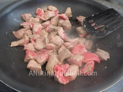 browning stew beef