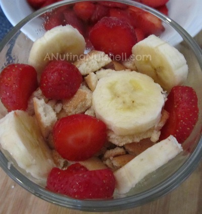 how to make strawberry banana pudding