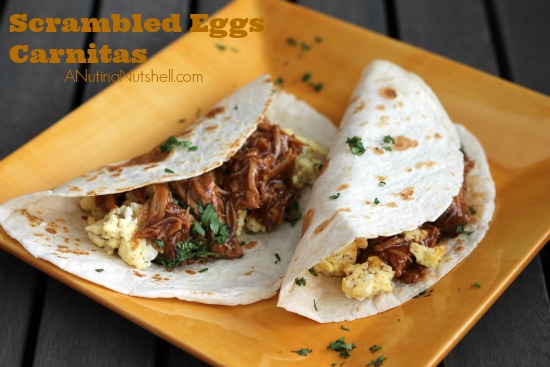 Scrambled Eggs Carnitas #recipe