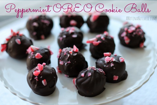 Peppermint OREO Cookie Balls