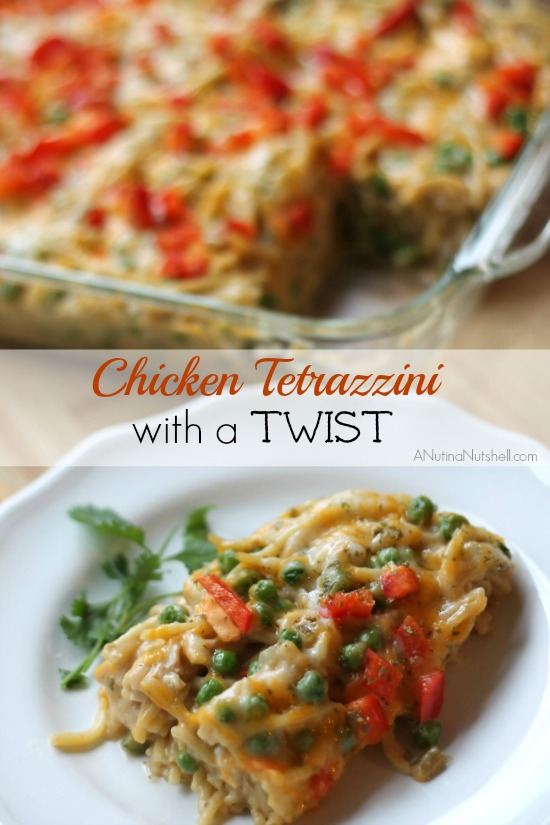 Chicken Tetrazzini with a Twist recipe