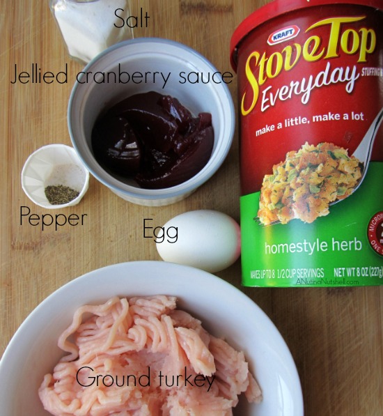 main ingredients for turkey meatballs