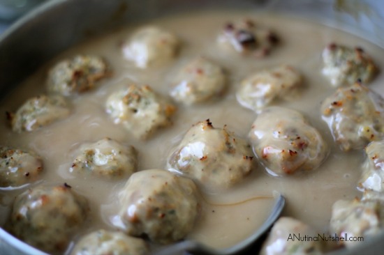 turkey meatballs and gravy