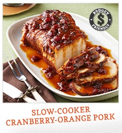 Slow Cooker Cranberry Orange Pork_Kraft Foods Hub_Walmart