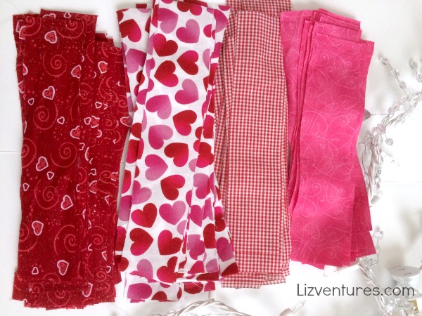 fabric strips for fabric garland