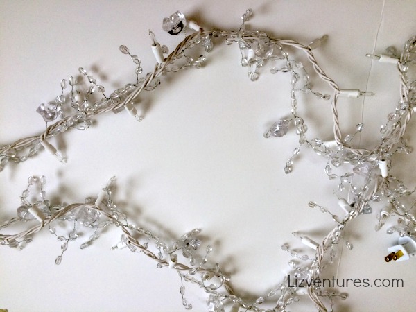 sparkling crystals light string