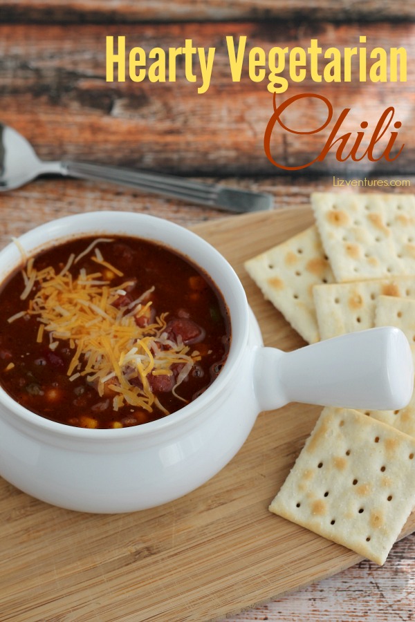 Hearty Vegetarian Chili recipe