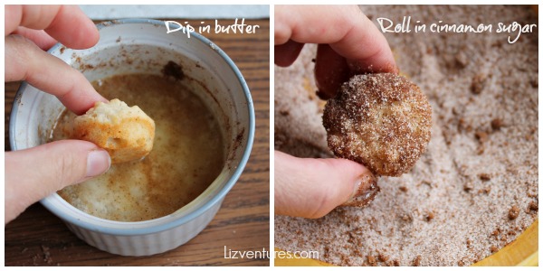 how to make cinnamon sugar donuts