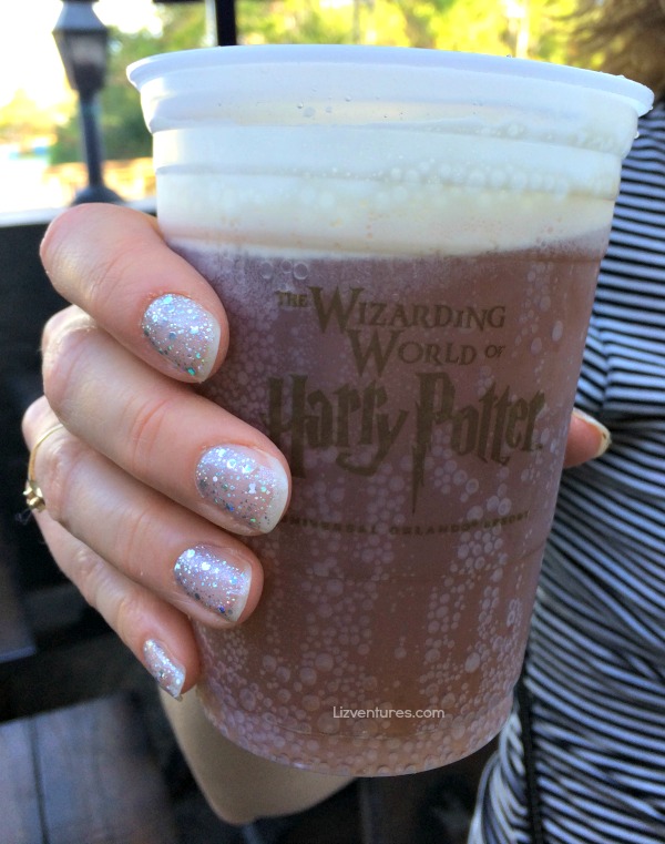 Butterbeer from Three Broomsticks - The Wizarding World of Harry Potter