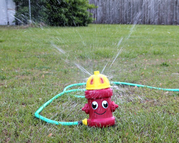 argos sprinkler toy