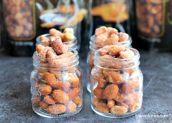 ways to serve nuts - mini jars