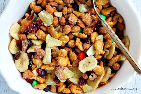 ways to serve nuts - trail mix