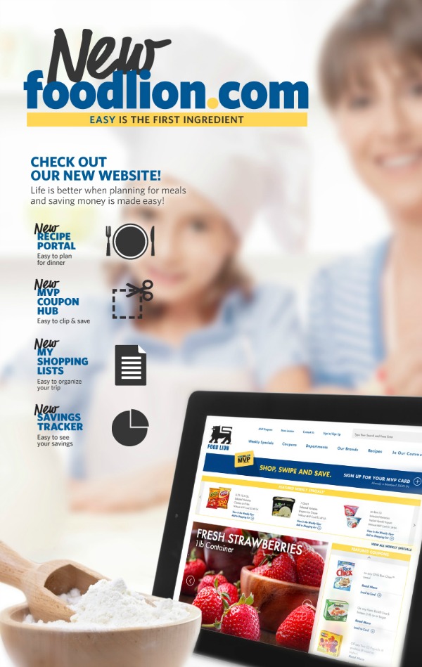 Food Lion new website